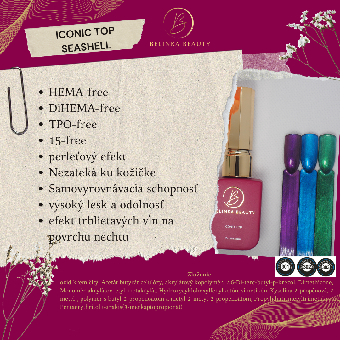 Iconic Top - Seashell 301