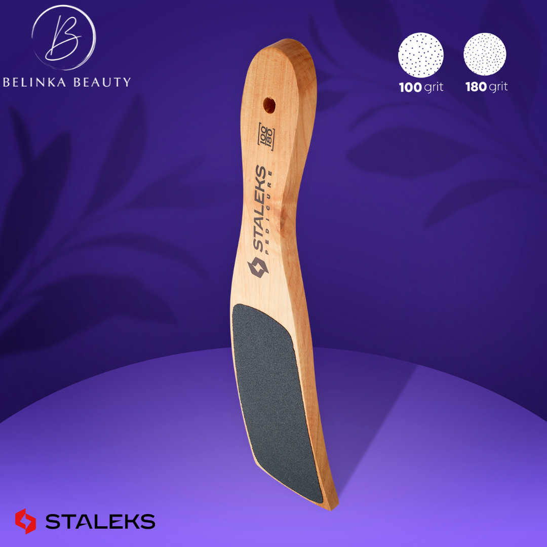 Staleks dřevěný pilník na nohy 100/180 BEAUTY & CARE ABC 10/2