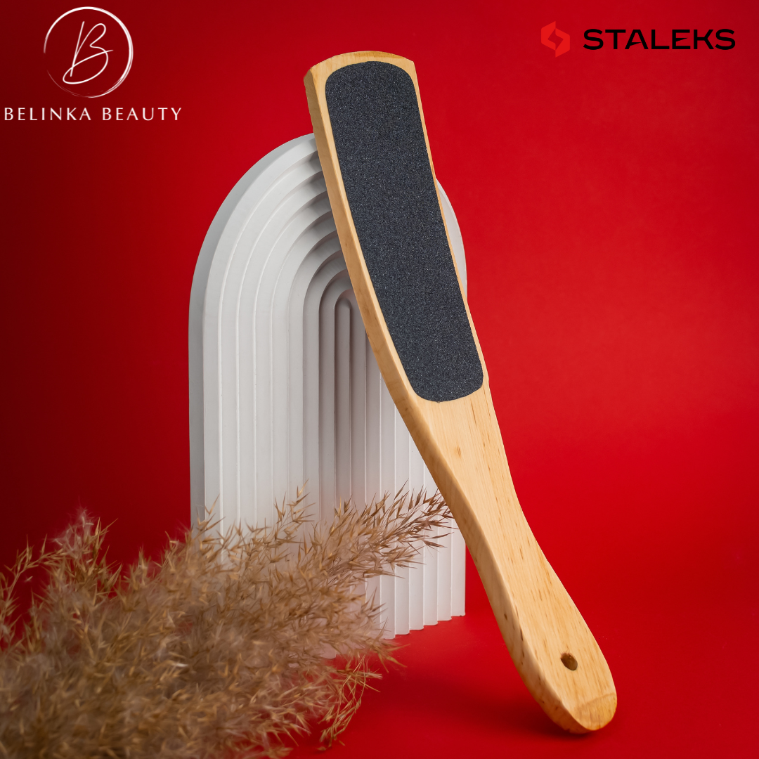 Staleks dřevěný pilník na nohy 100/180 BEAUTY & CARE ABC 10/2