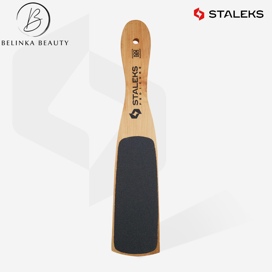 Staleks dřevěný pilník na nohy 100/180 BEAUTY & CARE ABC 10/2