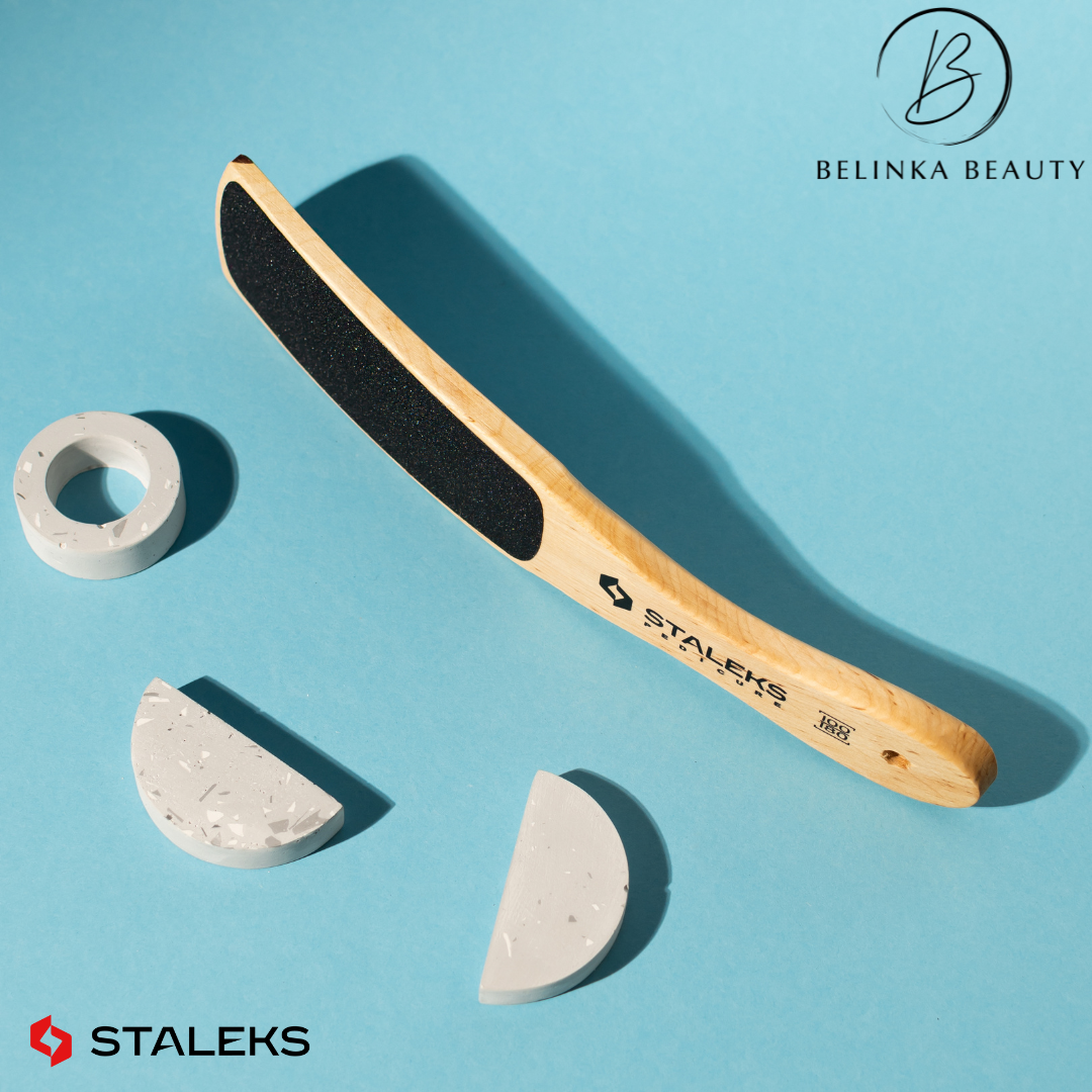 Staleks dřevěný pilník na nohy 100/180 BEAUTY & CARE ABC 10/2