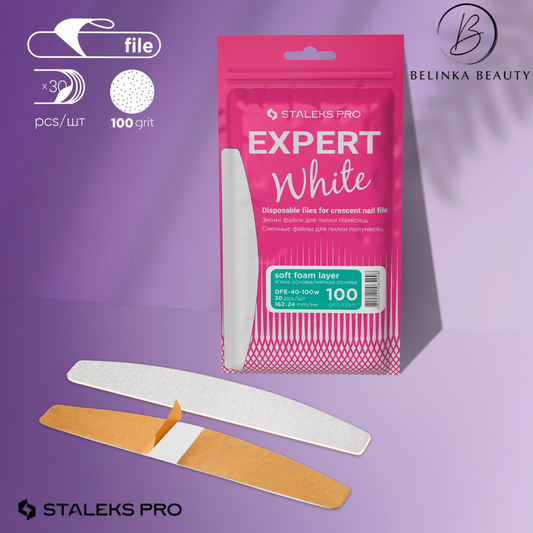 Staleks Expert disposable files with grit 100 - DFE-40-100